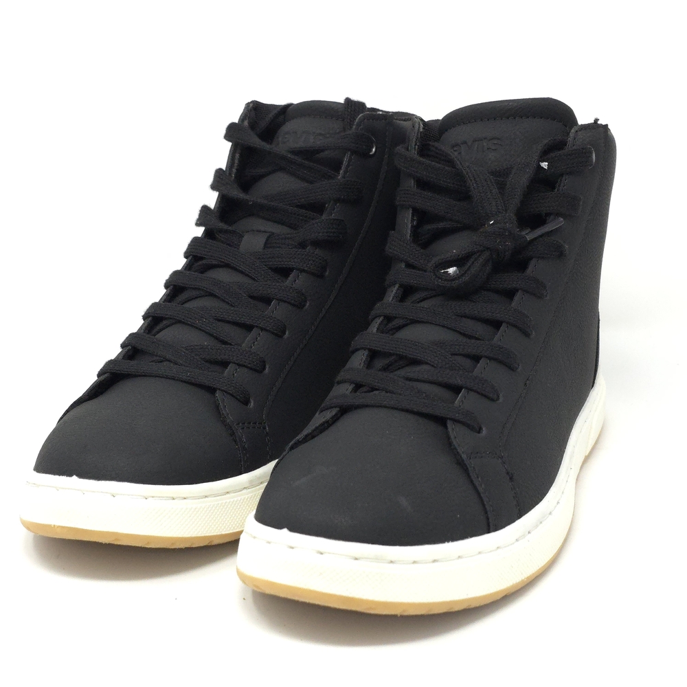 Levis Boots Caleb Sneaker Black Lacxe Up Comfort Flat 9M